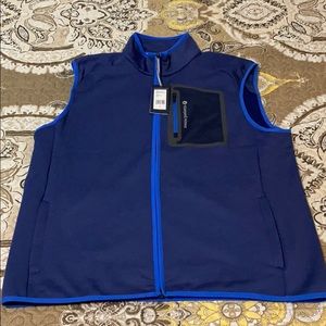 Vineyard Vines Mens Powerstretch Vest Zip Up SizeL